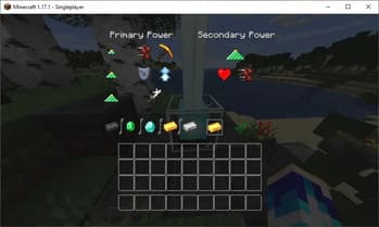 Transparent GUI and HUD screenshot