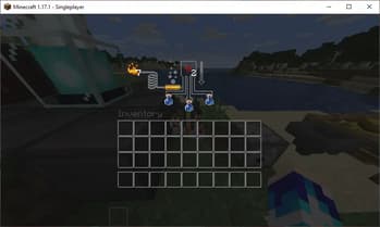Transparent GUI and HUD screenshot