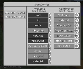Inventory Bogosorter screenshot