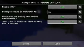 Click To Translate Chat (CTTC) screenshot