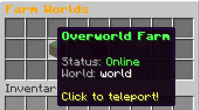 Farmworld plugin screenshot