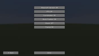 Improved F3 screenshot