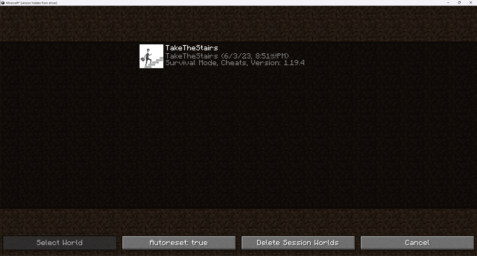 Custom Map Resetter screenshot