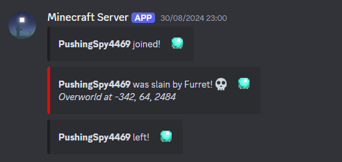 Minecord (for Discord) screenshot