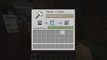 Cheaper Anvil — 1-Level Cost screenshot