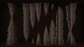 Blocky 3D Pointed Dripstone screenshot