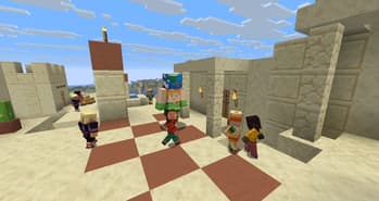 Alex and Steve Villagers screenshot