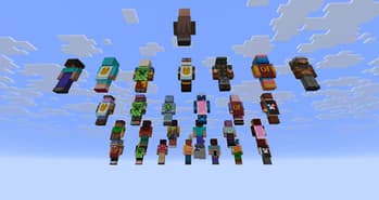Alex and Steve Villagers screenshot