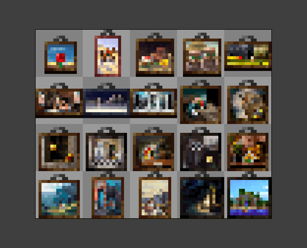 Craftable Painting Variants screenshot