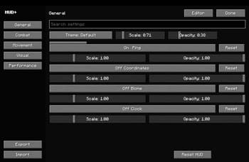 HUD+ screenshot