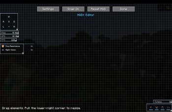HUD+ screenshot