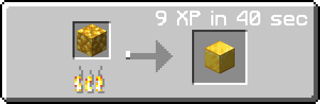 Efficient Raw Ore Blocks Smelting screenshot