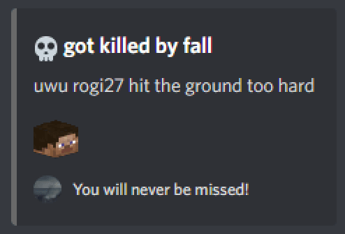 Fabric2Discord screenshot