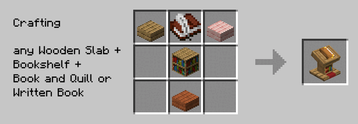 Redstone Lectern screenshot