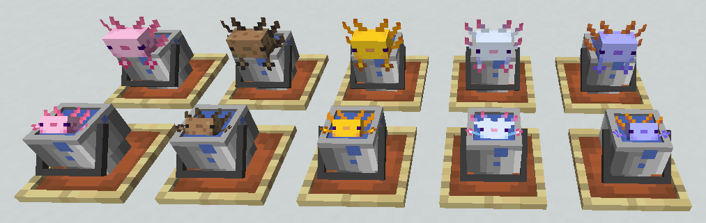 Findrek's 3D Buckets and Fish screenshot