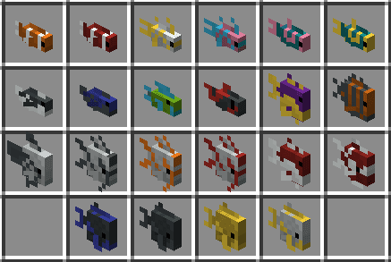 Findrek's 3D Buckets and Fish screenshot
