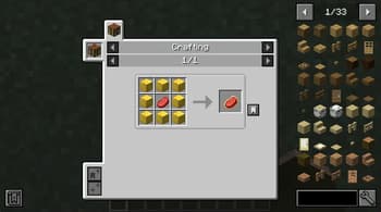 Artifacts crafting screenshot