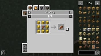 Artifacts crafting screenshot