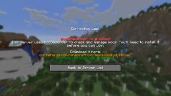 Mod Observer screenshot