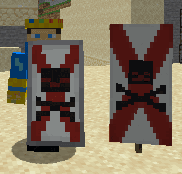 Accurate banner shield screenshot