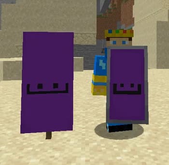 Accurate banner shield screenshot