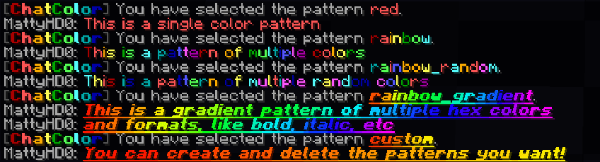 ChatColors screenshot