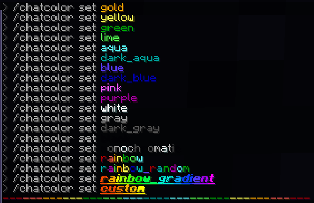 ChatColors screenshot