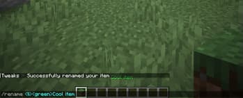 Tweaks screenshot