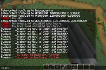 Tweaks screenshot