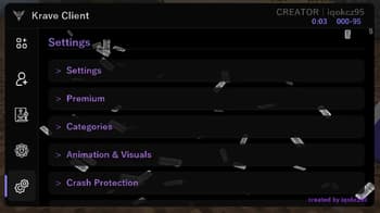 Krave Client screenshot