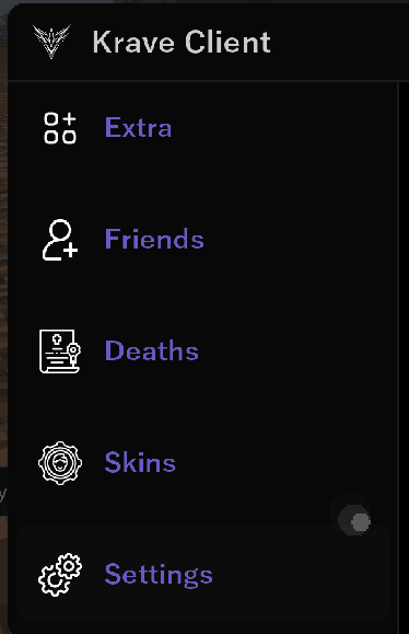 Krave Client screenshot