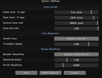 Zoomax screenshot