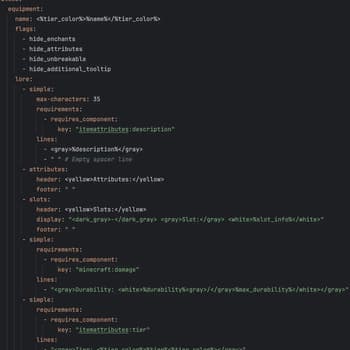 Item Attributes (Lite) screenshot