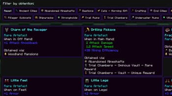 Lipatant's Artefacts screenshot