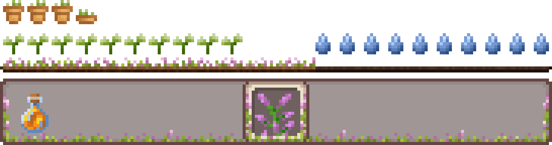 Overgrown Flowery GUI screenshot