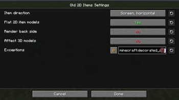Old 2D Items screenshot
