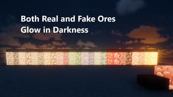 Glowing Fake Ores screenshot