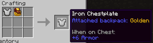 Tiered Backpacks screenshot