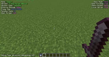 Advanced Debug screenshot