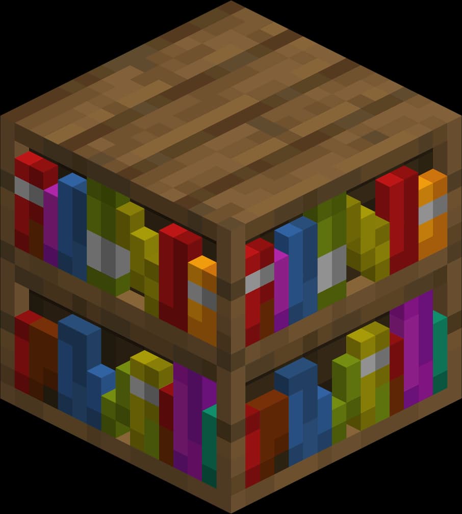 3D Bookshelf Variants screenshot
