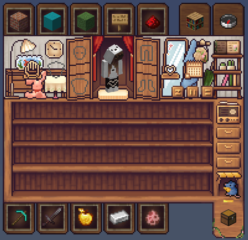 Bloom & Serenity UI screenshot