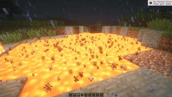 Particle Rain (Backport) screenshot