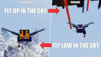 Islands Overworld Dimension screenshot