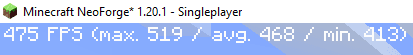 Performa screenshot
