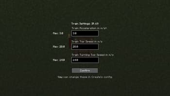 Create: Individual Train Speeds screenshot