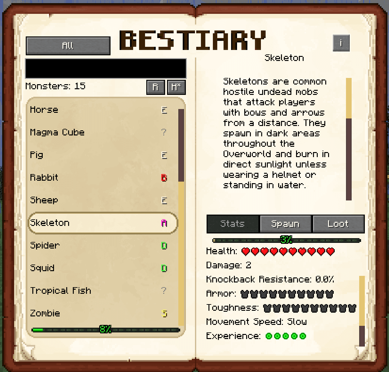 Araxer's Bestiary screenshot