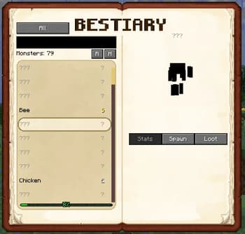 Araxer's Bestiary screenshot