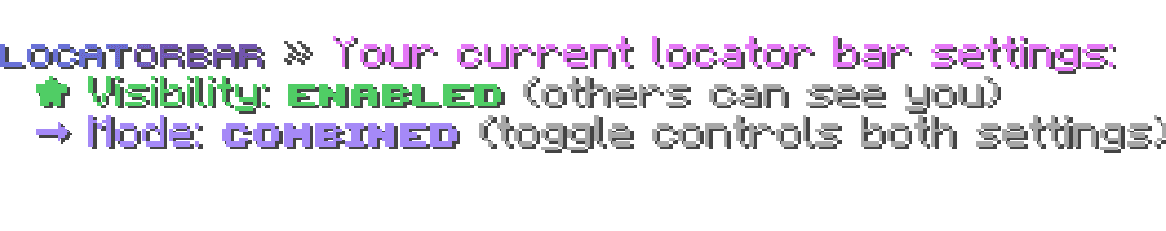 Locator Bar screenshot