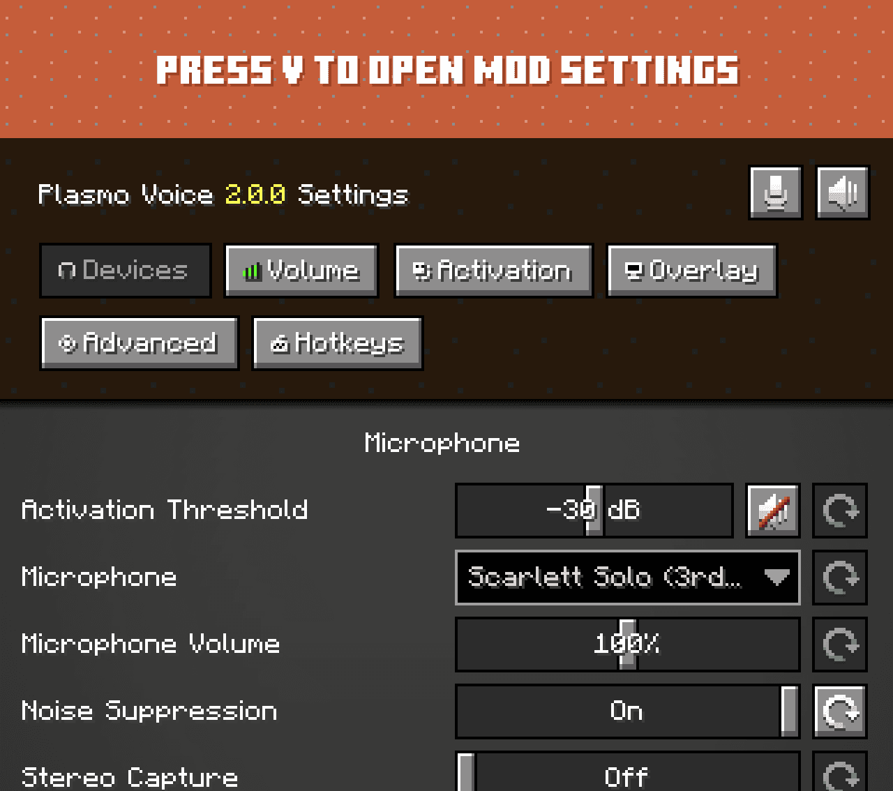 Plasmo Voice Collection screenshot
