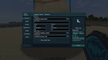 Pokemon Editor [Cobblemon] screenshot